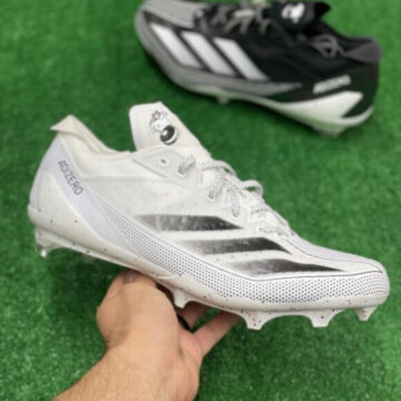 Adidas adizero electric Low Mens Football Cleats Black IE4401 NEW Multi Sz - Picture 1 of 5